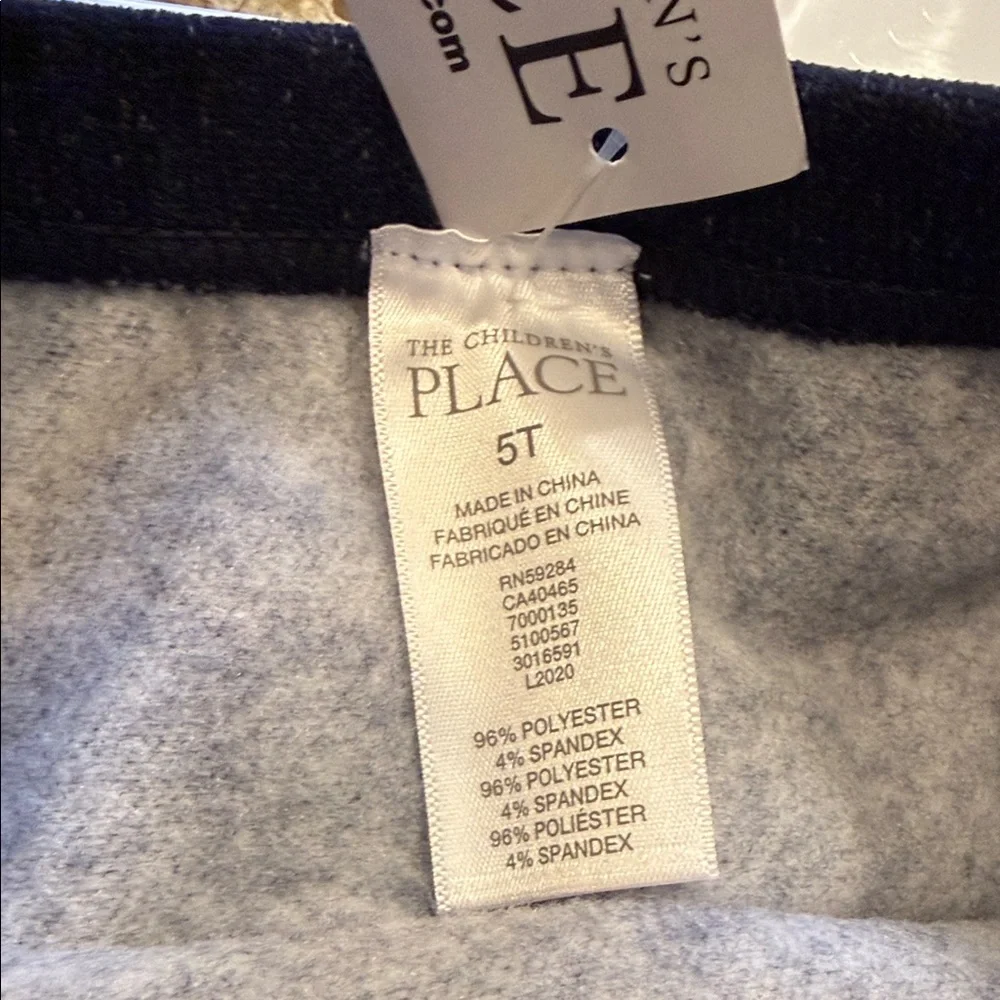 The Children's Place Black and Blue Leggings